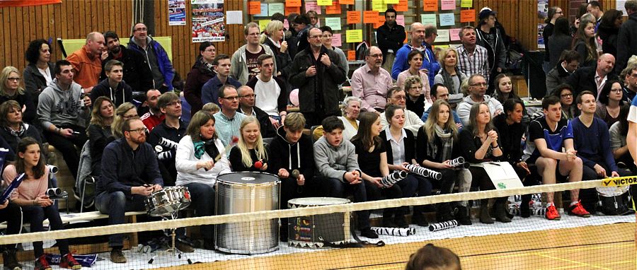 Saisonfinale des Badmintonteams des Sport-Club Itzehoe