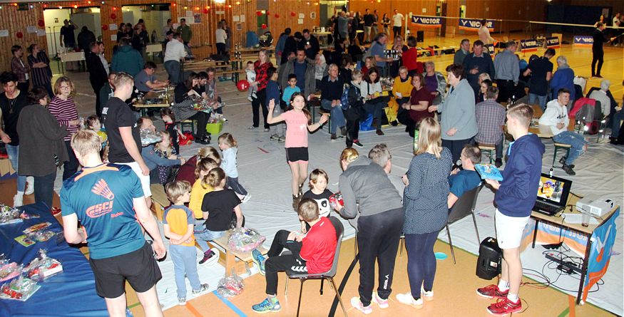 Saisonfinale des Badmintonteams des Sport-Club Itzehoe