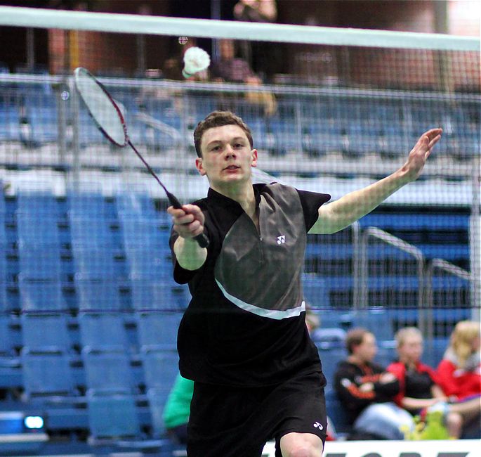Malte Laibacher, © Badmintonfotos von Frank Kossiski