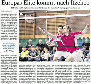 Norddeutsche Rundschau am 20.08.2008